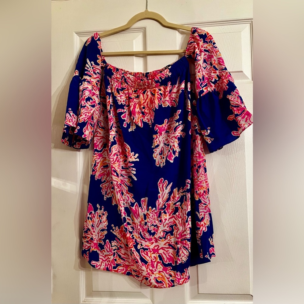EUC Lilly Pulitzer Sanilla dress. It’s Eelectric XXS